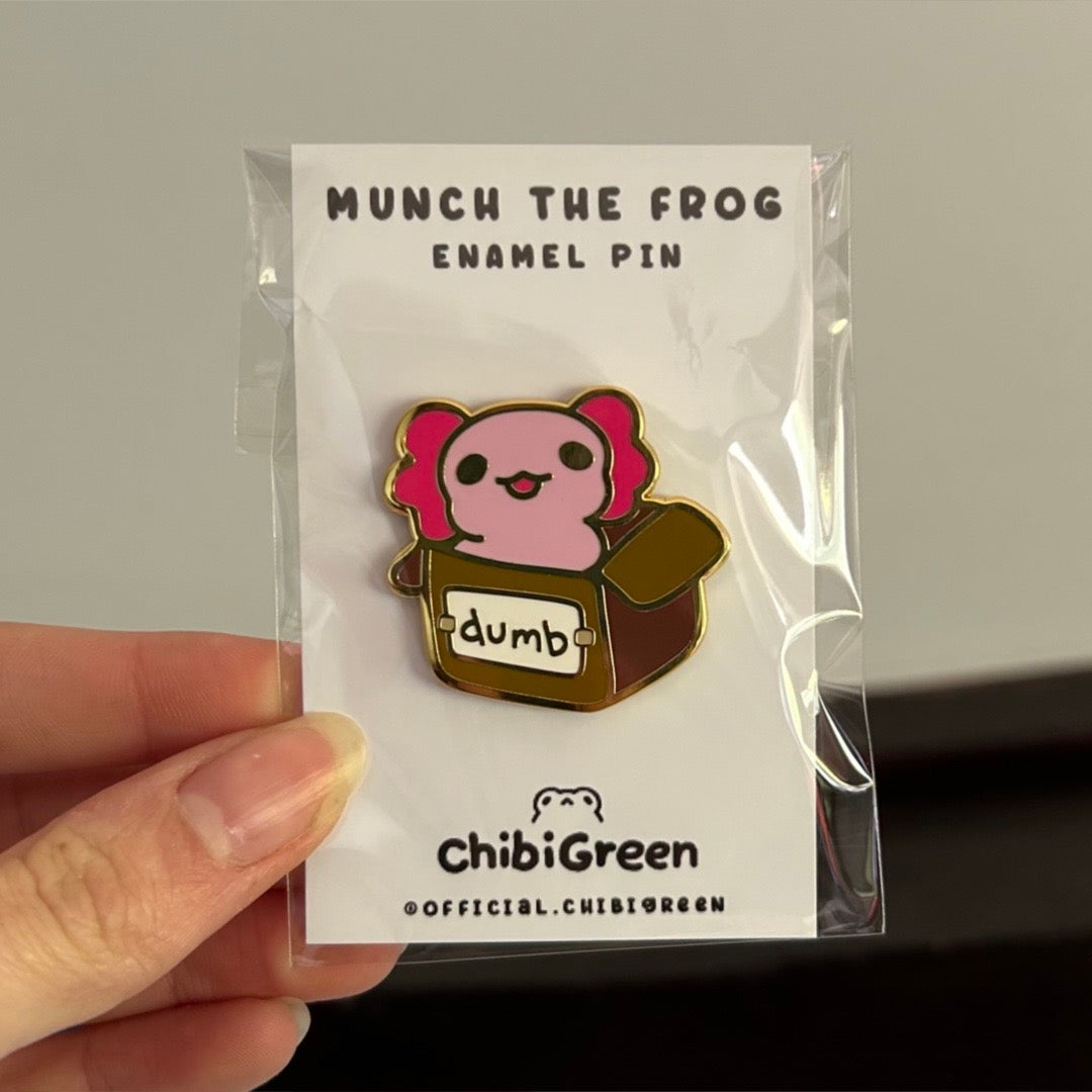 kidnapped enamel pin