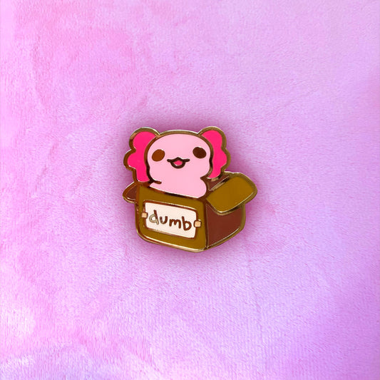 kidnapped enamel pin