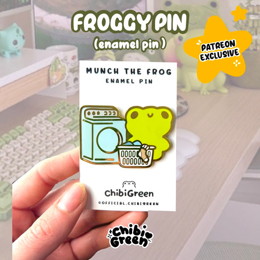laundering enamel pin