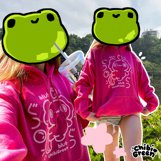 Blub Blub Axolotl Hoodie