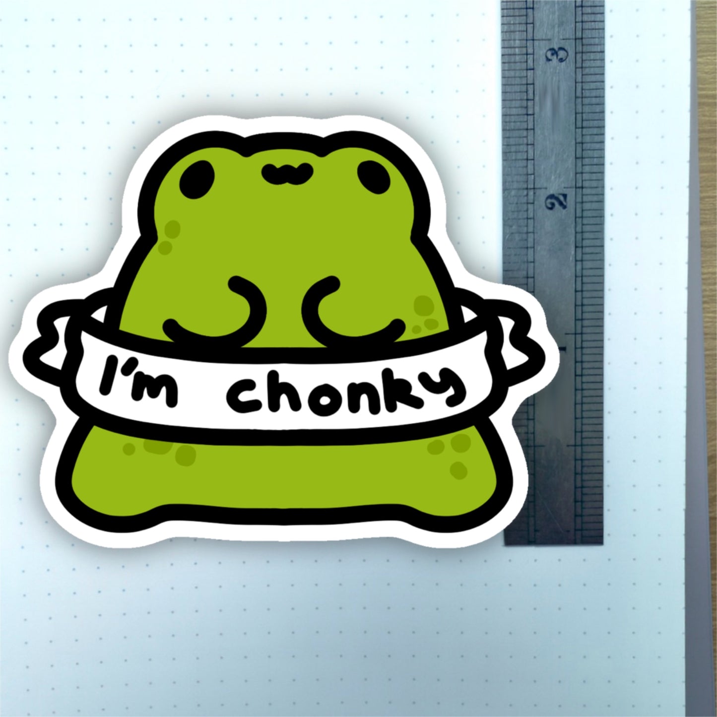Chonky Frog Sticker