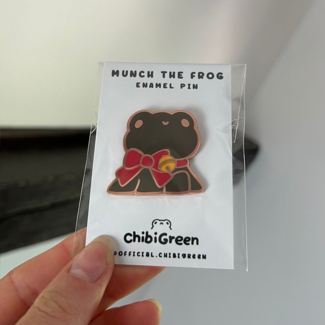 chocolate frog enamel pin
