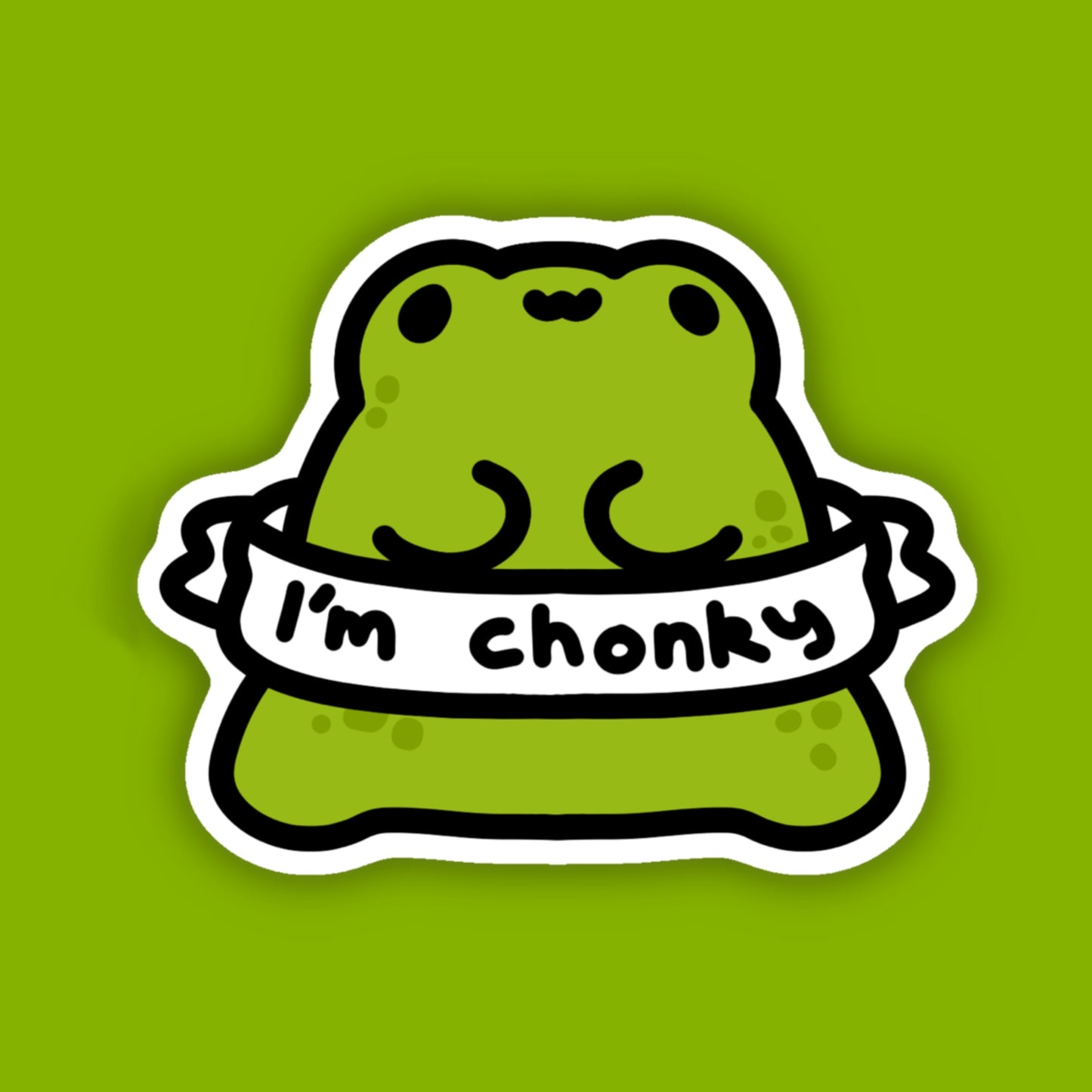 Chonky Frog Sticker