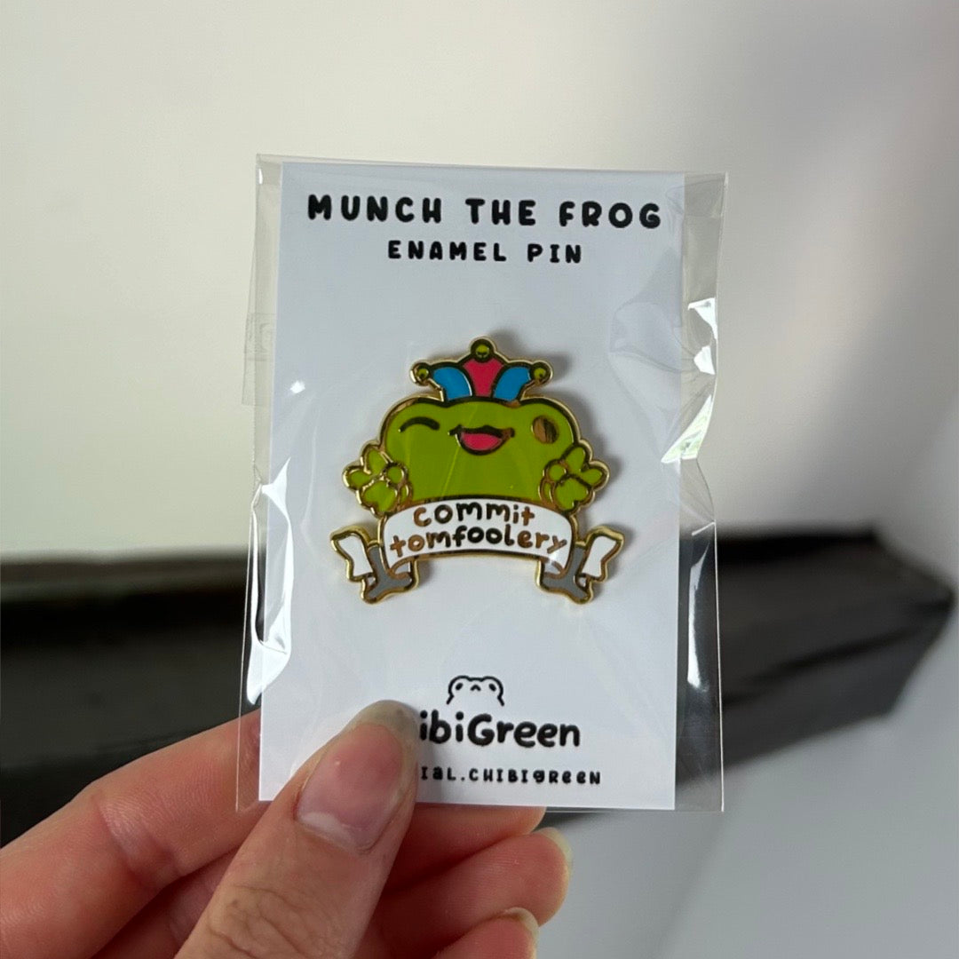 clown enamel pin