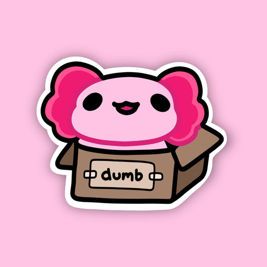 Fragile Axolotl Sticker