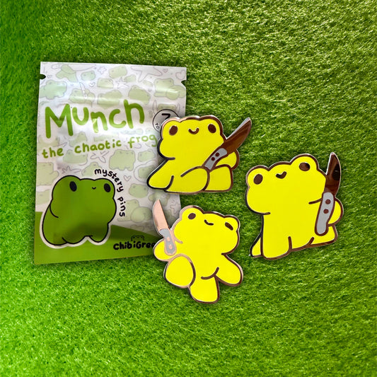 Mystery Munch Enamel Pins