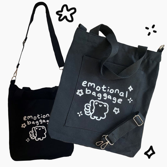 emotional bag black