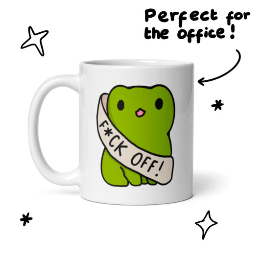 Frog Coffee Mug ChibiGreen