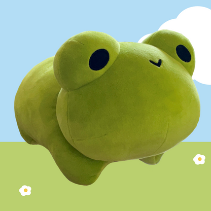 Realistic Kawaii Frog Plush Toy - Kawaii Fashion Shop